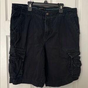 Men’s Aeropostale Black Cargo Shorts